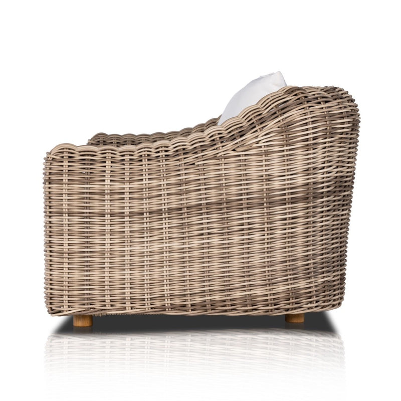 Four Hands Messina Outdoor Sofa side view