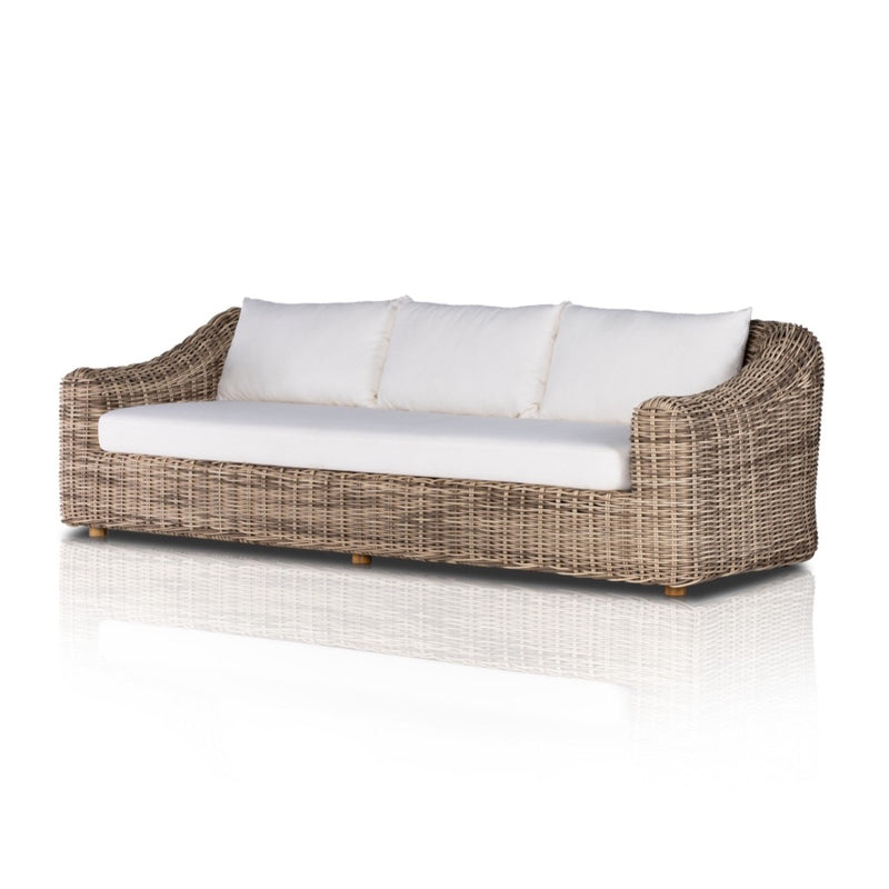 Four Hands Messina Outdoor Sofa angled view