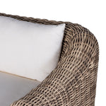 Four Hands Messina Outdoor Sofa rounded arm view