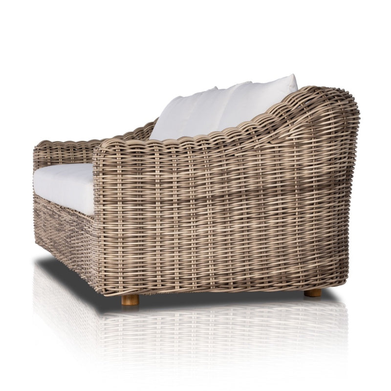 Messina Outdoor Sofa 233661-002 angled side view