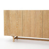 Four Hands Mika Dining Sideboard Whitewash Oak Angled View
