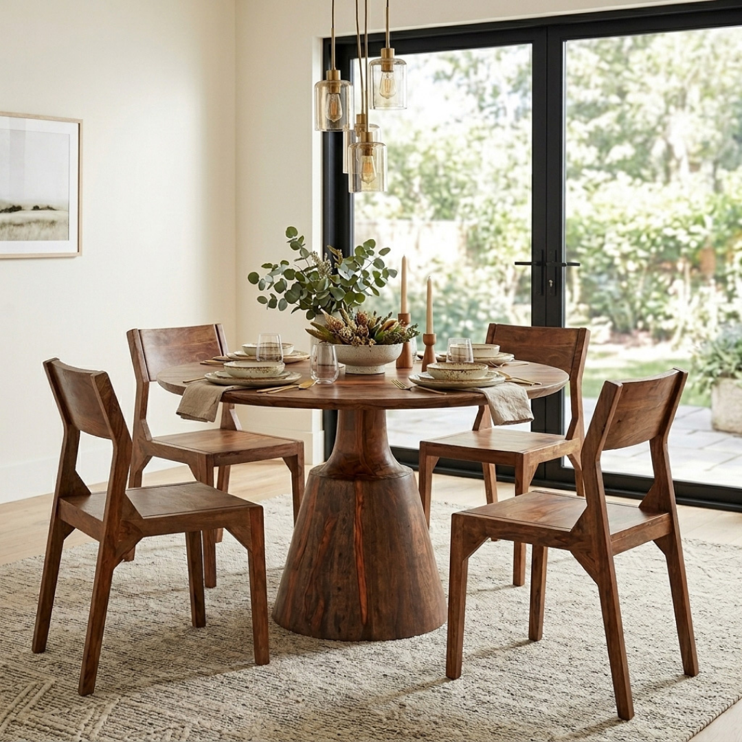 Dining Rd Miles Round Dining Table | Home Trends & Design – Artesanos Design ...