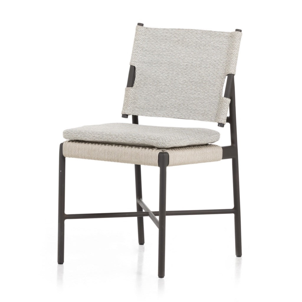 Four Hands Miller Outdoor Dining Chair angled view 