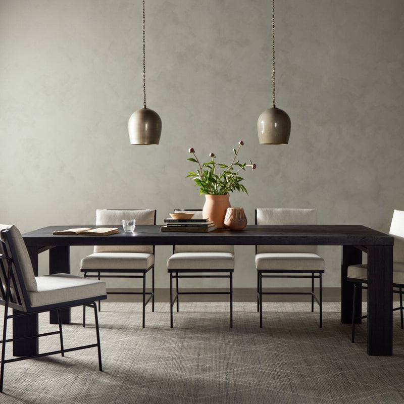 Millie Dining Table 233015-001 staged view