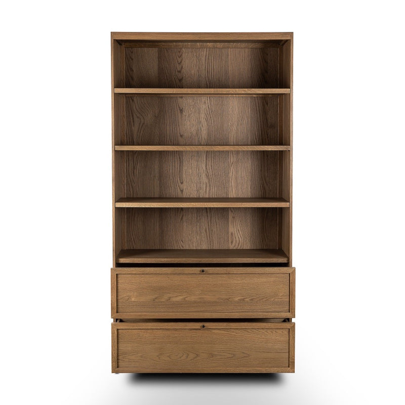 Four Hands Millie Bookcase front view 