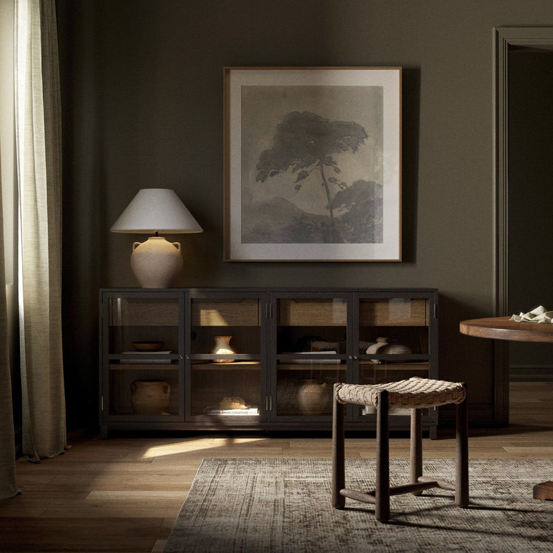 Millie Large Sideboard - Matte Black