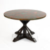 Miners Round Copper Dining Table