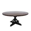Miners Round Copper Dining Table