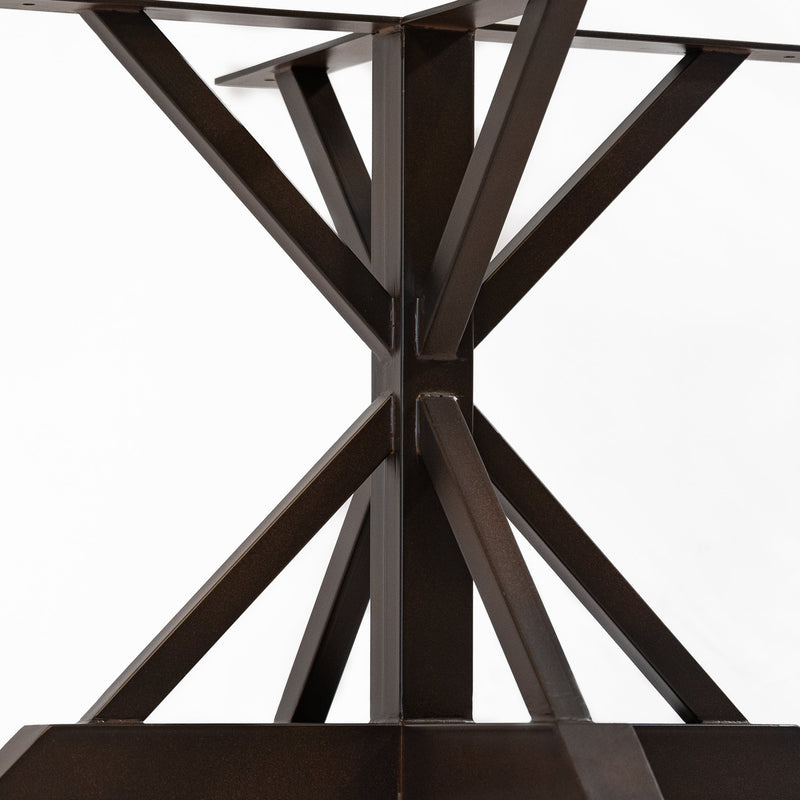 Miners Iron Dining Table Base