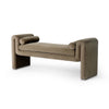 Four Hands Mitchell Accent Bench angled view 