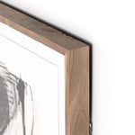 Mixed Media by Dan Hobday Rustic Walnut Frame Detail Four Hands