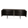 Moab 72" Sideboard FMB-SB72XB open door view 