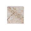 Modern Marble Plinth End Table 236045-002 side view 