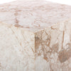 Modern Marble Plinth End Table 236045-002 marble corner 