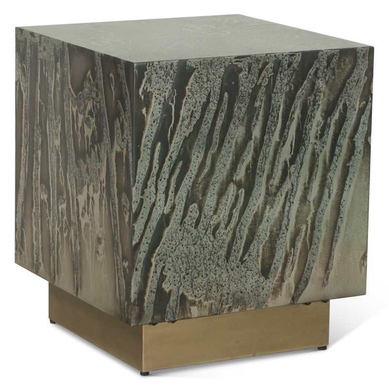 HTD Mojave Side Table angled view 