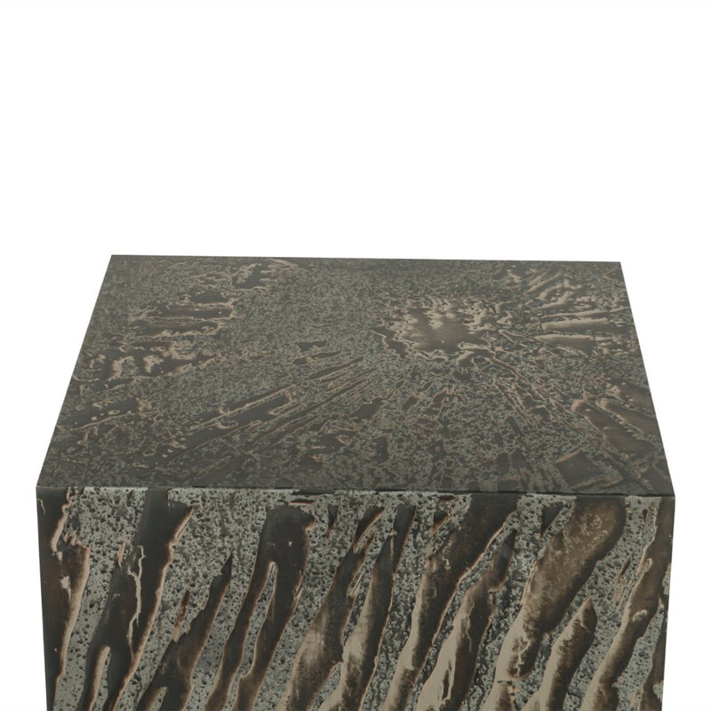 Mojave Side Table FMO-ST20DPBR top view 

