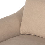 Mollie Chaise Lounge Antwerp Taupe Performance Fabric Seating 231383-001