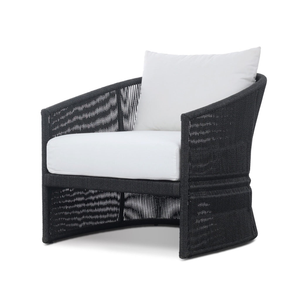 Four Hands Mondira Outdoor Chair angled view 