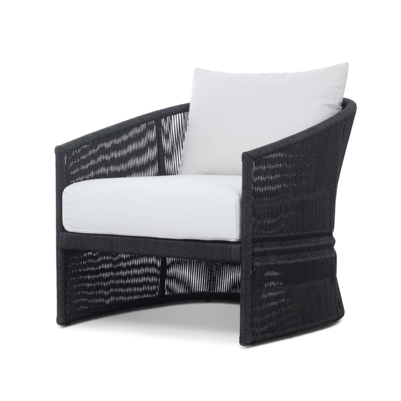 Four Hands Mondira Outdoor Chair angled view 