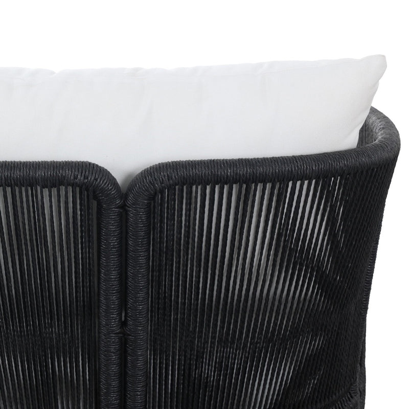 Mondira Outdoor Chair 248974-001 linear rope based design 