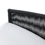 Four Hands Mondira Outdoor Chair woven arm view 