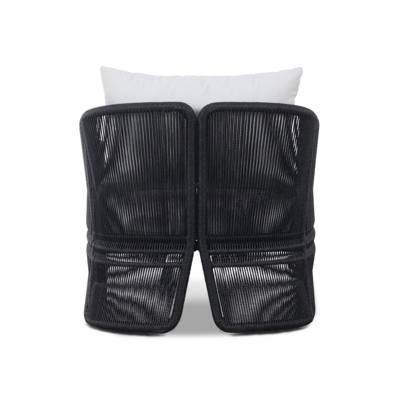 Four Hands Mondira Outdoor Chair back view 