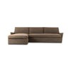 Four Hands Monette 2-Piece Sectional front view left chaise