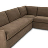 Monette 3Pc Sectional 252034-001 bench seat view 