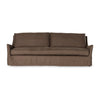 Monette Slipcover Sofa Brussels Coffee Front Facing View 238680-002
