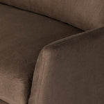 Monette Slipcover Sofa Brussels Coffee Sloping Armrest 238680-002
