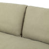 Monette Slipcover Sofa Khaki Backrest Cushions 238680-004

