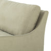 Monette Slipcover Sofa Khaki Sloping Armrest 238680-004
