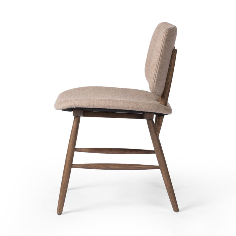 Four Hands Montague Dining Chair Alcala Fawn Side View