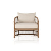 Four Hands Montecito Outdoor Chair front view 