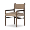 Morena Dining Armchair Alcala Fawn Angled View 235992-001
