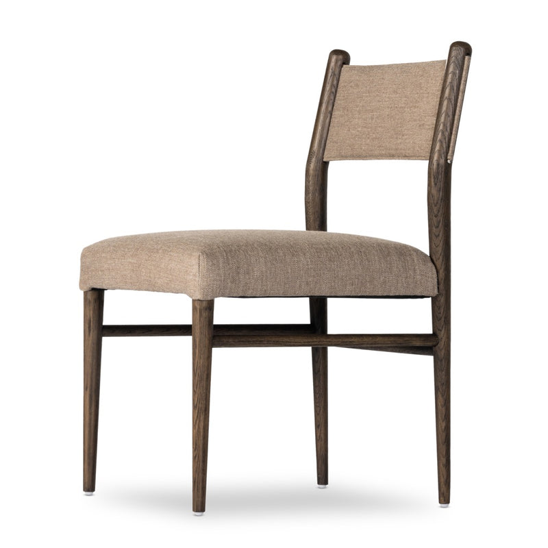 Morena Dining Chair Alcala Fawn Angled View 235182-001
