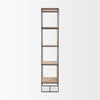 Mercana Morris 4 Shelf Bookcase side view 