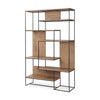 Mercana Morris 6 Tier Bookcase angled view 