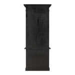 Mr. Percy Found The Top Bookcase Aged Brown Veneer Back View 238294-001