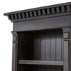 Mr. Percy Found The Top Bookcase Aged Brown Veneer Pine Top Detail 238294-001