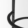 Mercana Neo Stool black metal frame view 