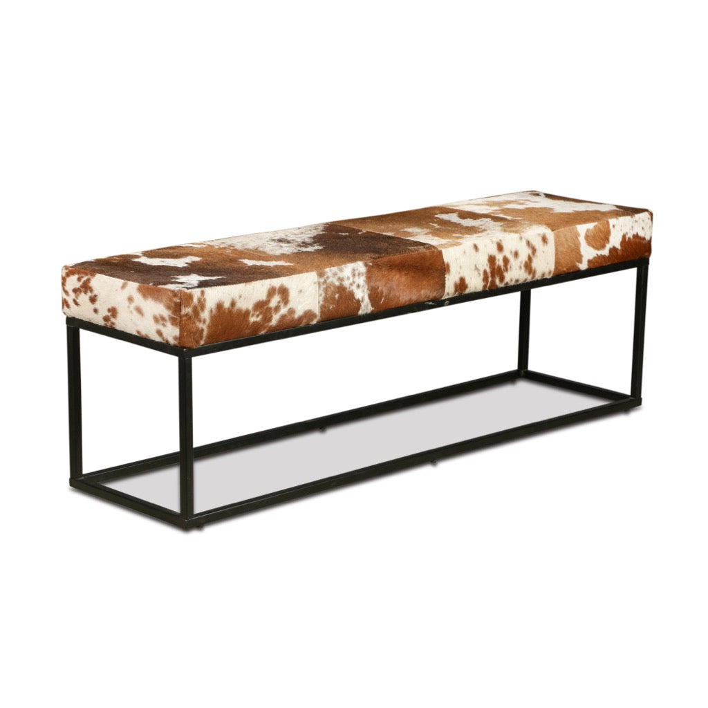 HTD New York 54" Bench angled view 