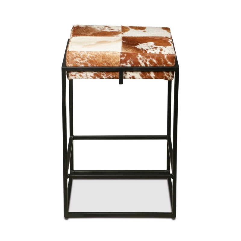 New York Backless Counter Stool FNY-CS17CWBR front view 