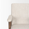 Mercana Nico Accent Chair arm and backrest view 