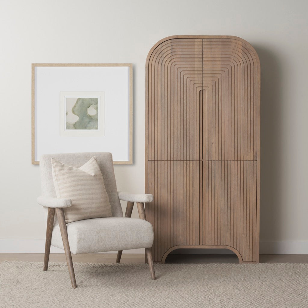 Mercana Nico Accent Chair - Oatmeal – Artesanos Design Collection