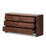 Nigel 6 Drawer Dresser 243272-001 angled open drawer view 