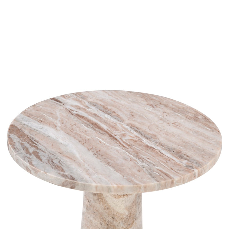 Nile Coffee Table FNL-CT38BRMmarble top view 