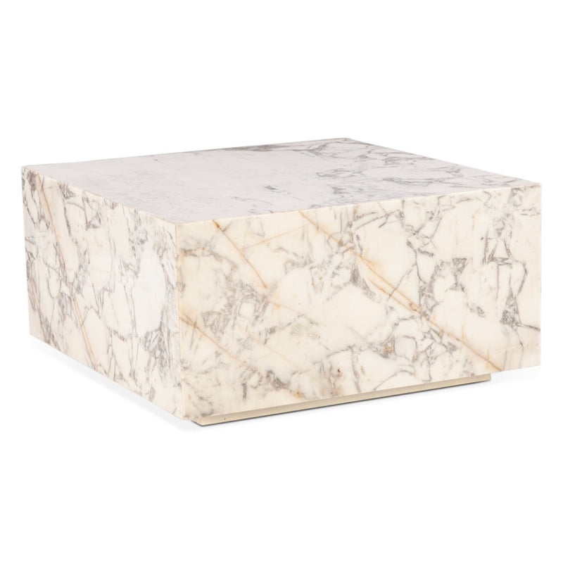 HTD Nile Drum Coffee Table angled view 