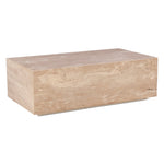 HTD Nile Drum Coffee Table angled view 