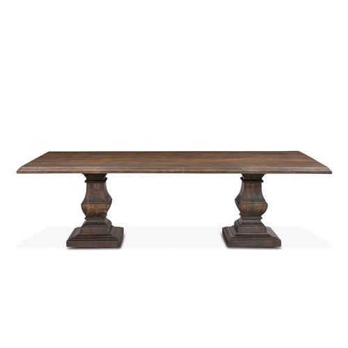 Nimes 84" Dining Table FNM-DT84WM front view 